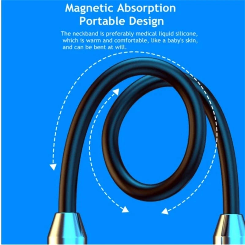 Wireless Bluetooth Headphones Neckband Earphone In Ear With Mic Headset Sport Neckband Wireless Bluetooth Earphone Headset