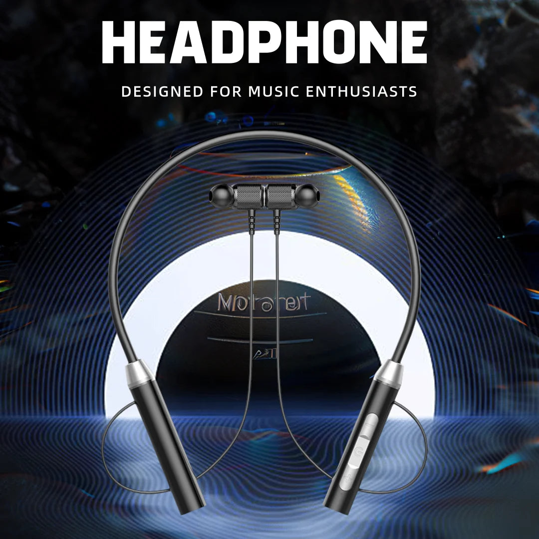 Wireless Bluetooth Headphones Neckband Earphone In Ear With Mic Headset Sport Neckband Wireless Bluetooth Earphone Headset