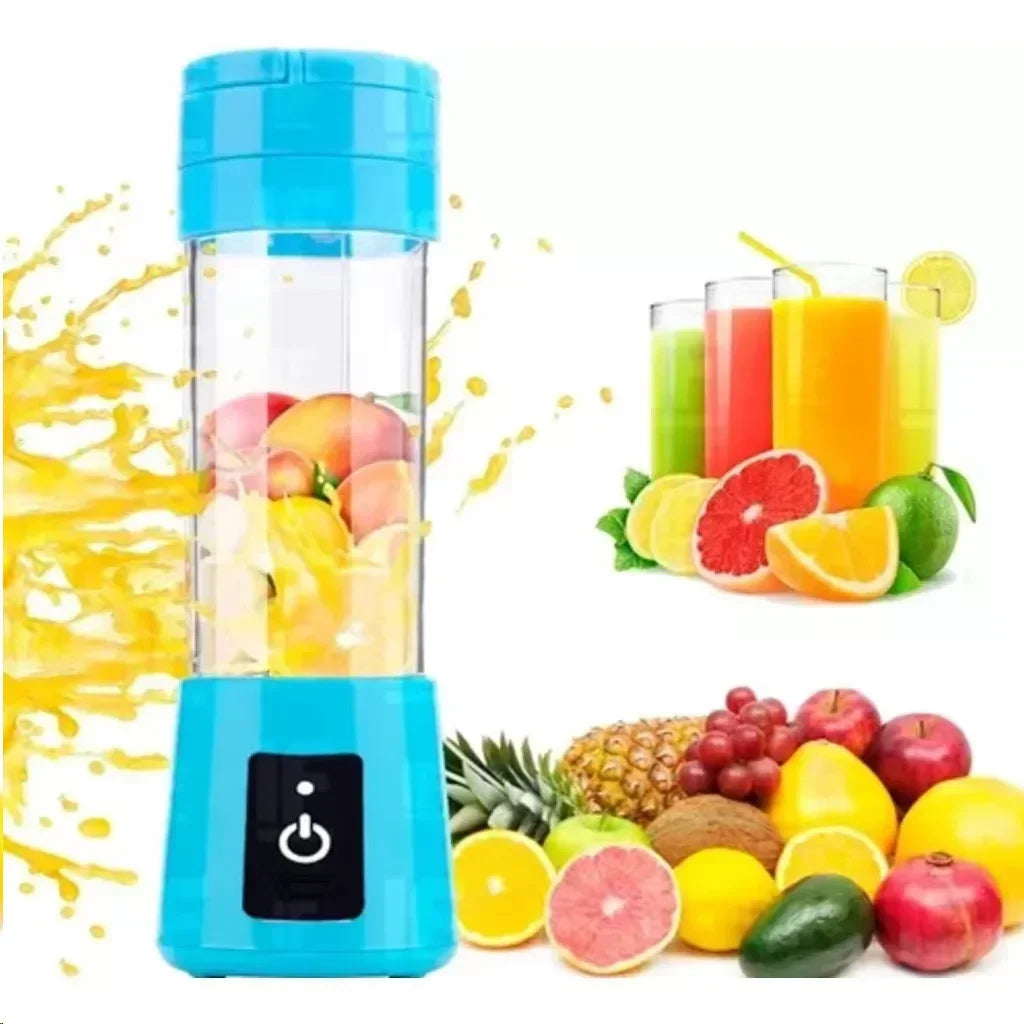 2025 New Mini Portable USB Rechargeable Blender 380ml Handheld Smoothie Maker Travel Juicer Cup for On-the-Go Shakes & Juices